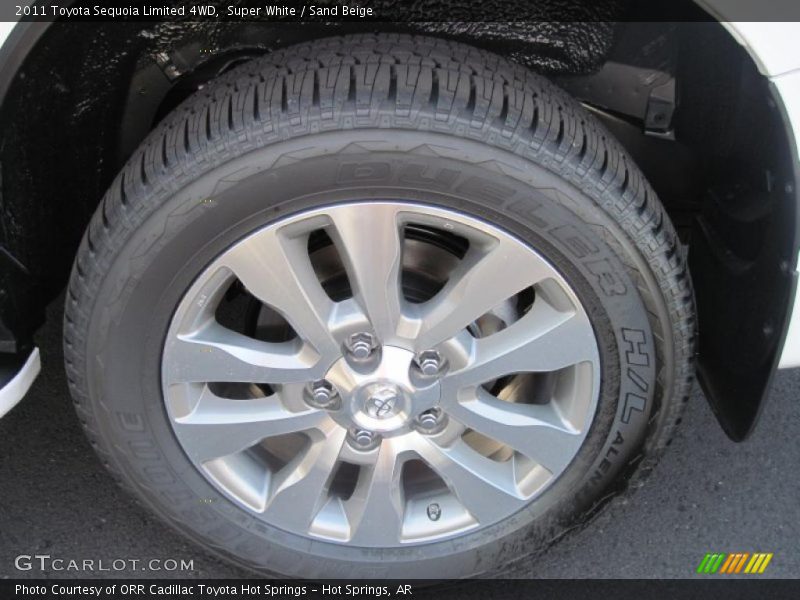  2011 Sequoia Limited 4WD Wheel
