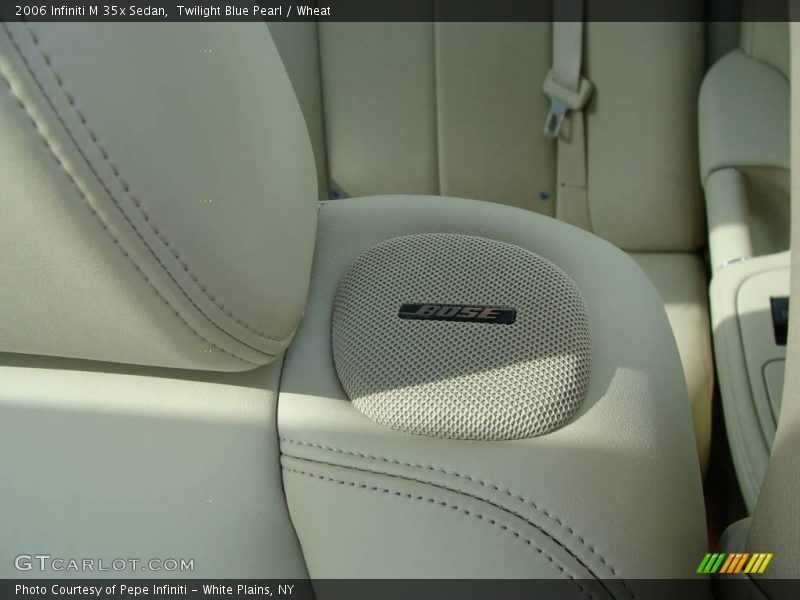 Twilight Blue Pearl / Wheat 2006 Infiniti M 35x Sedan