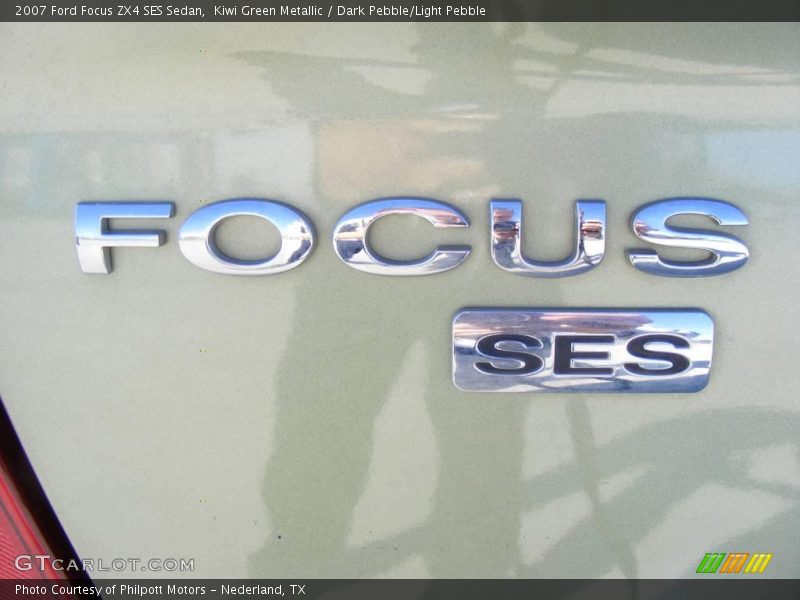 Kiwi Green Metallic / Dark Pebble/Light Pebble 2007 Ford Focus ZX4 SES Sedan