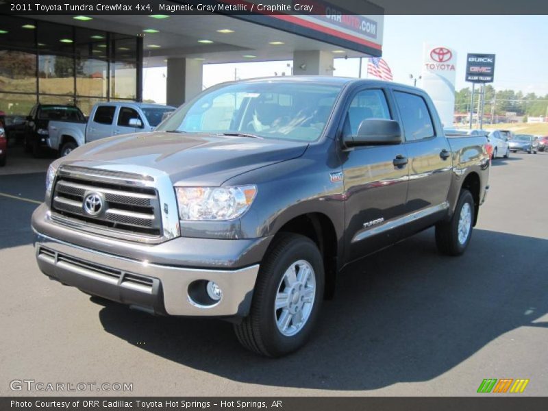 Magnetic Gray Metallic / Graphite Gray 2011 Toyota Tundra CrewMax 4x4