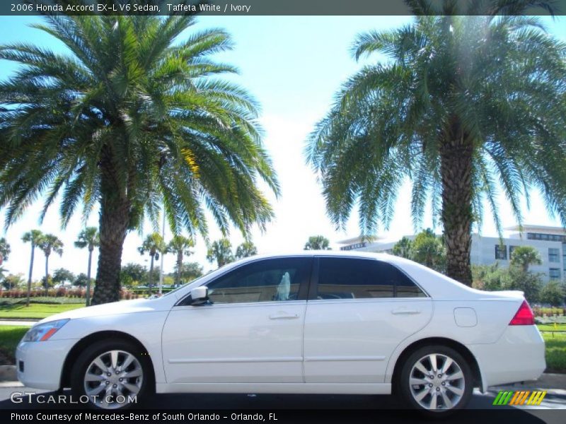 Taffeta White / Ivory 2006 Honda Accord EX-L V6 Sedan