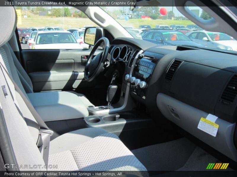 Magnetic Gray Metallic / Graphite Gray 2011 Toyota Tundra CrewMax 4x4