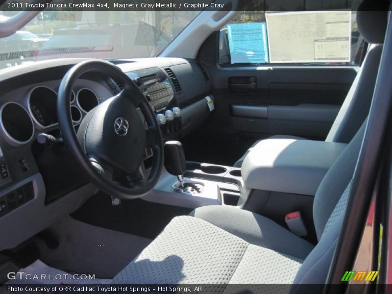 Magnetic Gray Metallic / Graphite Gray 2011 Toyota Tundra CrewMax 4x4