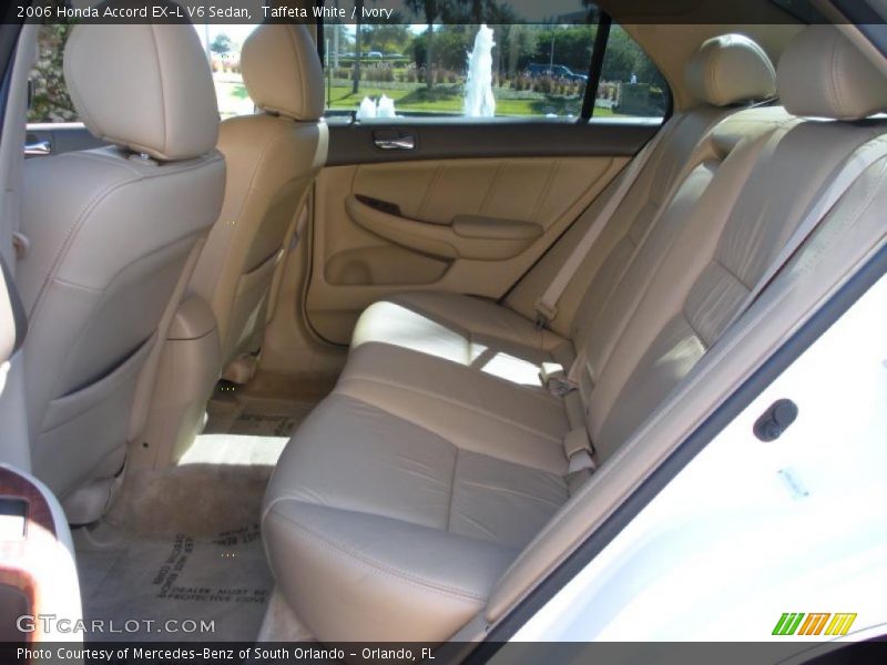 Taffeta White / Ivory 2006 Honda Accord EX-L V6 Sedan