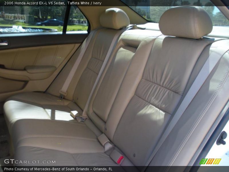 Taffeta White / Ivory 2006 Honda Accord EX-L V6 Sedan