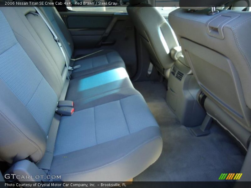 Red Brawn / Steel Gray 2006 Nissan Titan SE Crew Cab 4x4