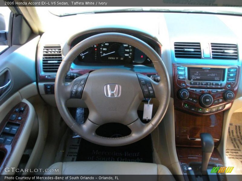 Taffeta White / Ivory 2006 Honda Accord EX-L V6 Sedan