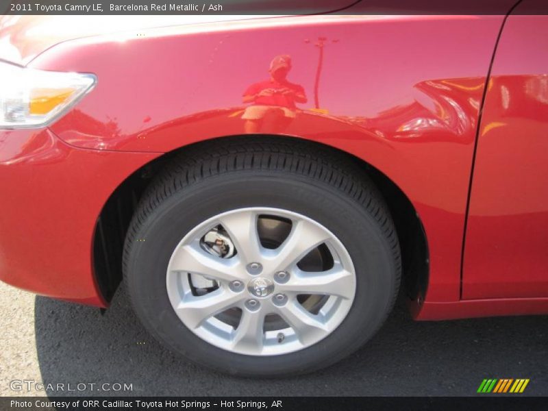 Barcelona Red Metallic / Ash 2011 Toyota Camry LE
