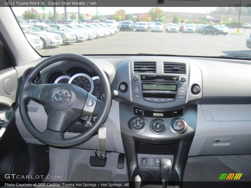 Dashboard of 2011 RAV4 I4