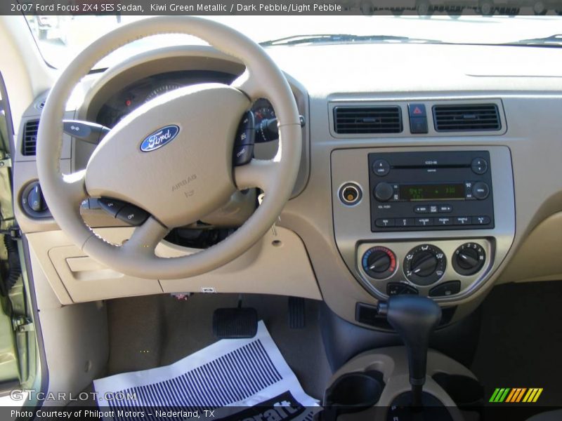 Kiwi Green Metallic / Dark Pebble/Light Pebble 2007 Ford Focus ZX4 SES Sedan