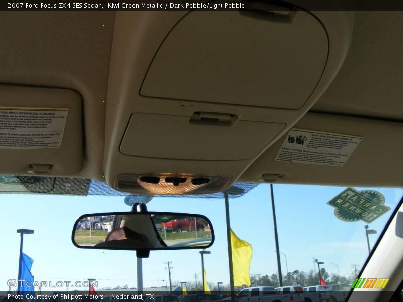 Kiwi Green Metallic / Dark Pebble/Light Pebble 2007 Ford Focus ZX4 SES Sedan