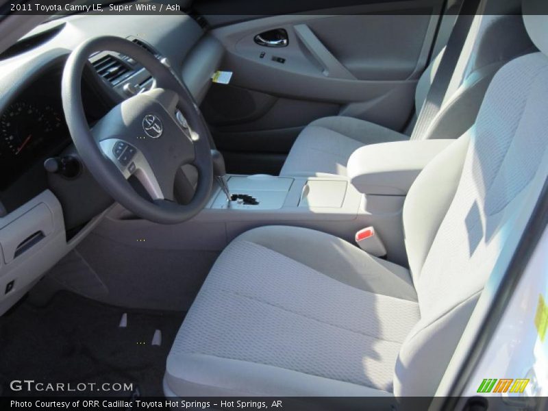 Super White / Ash 2011 Toyota Camry LE