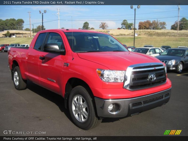 Front 3/4 View of 2011 Tundra TRD Double Cab 4x4
