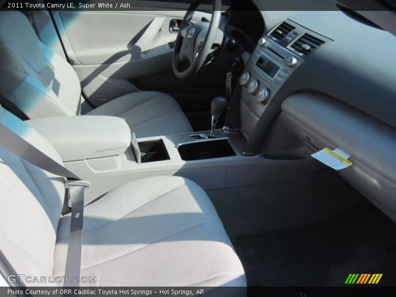 Super White / Ash 2011 Toyota Camry LE