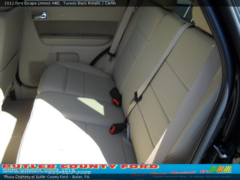 Tuxedo Black Metallic / Camel 2011 Ford Escape Limited 4WD