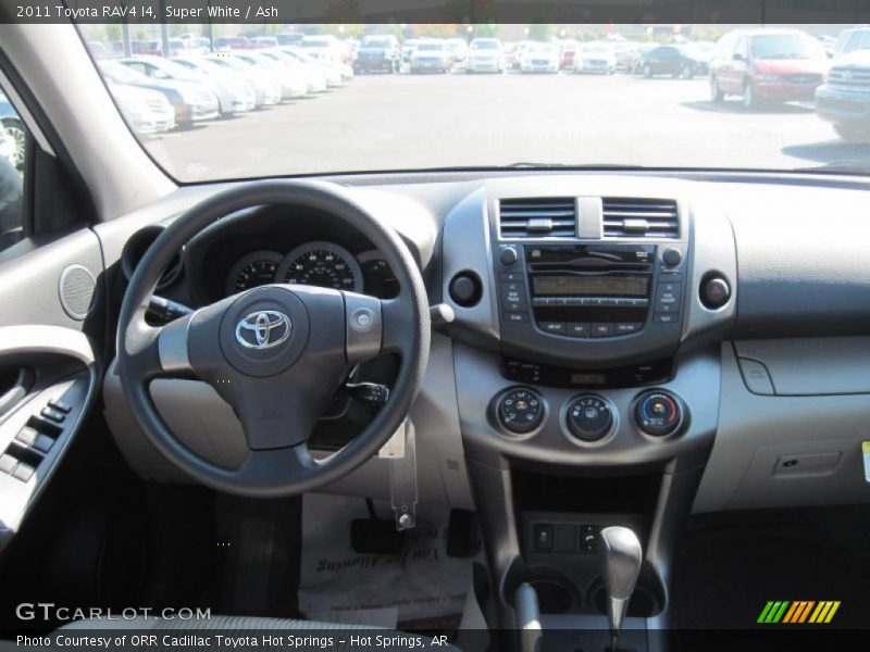 Dashboard of 2011 RAV4 I4