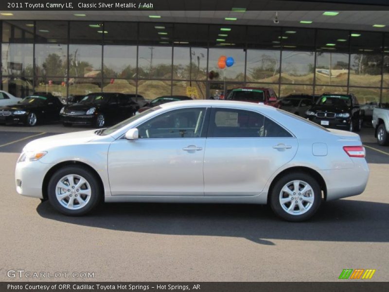 Classic Silver Metallic / Ash 2011 Toyota Camry LE