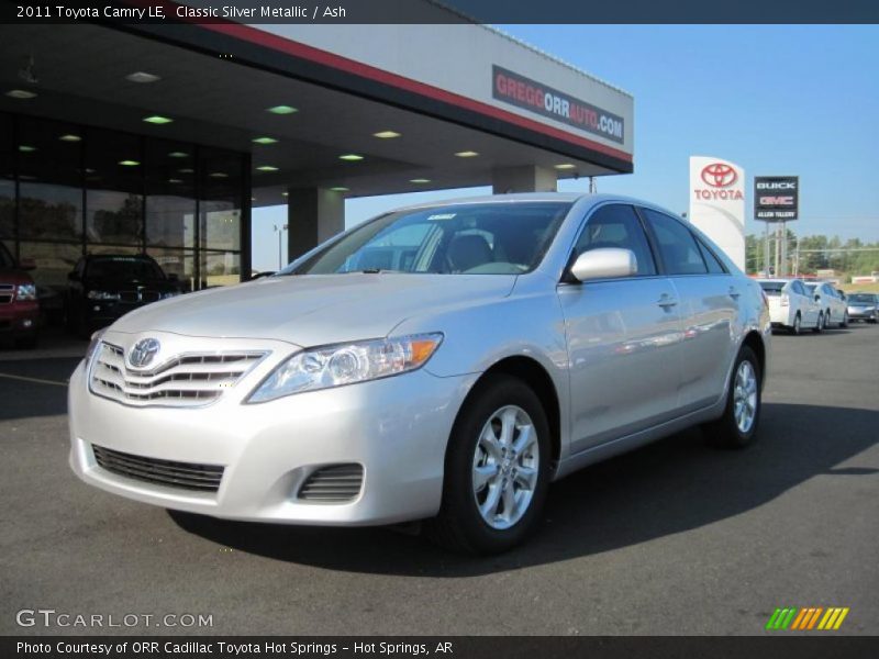 Classic Silver Metallic / Ash 2011 Toyota Camry LE