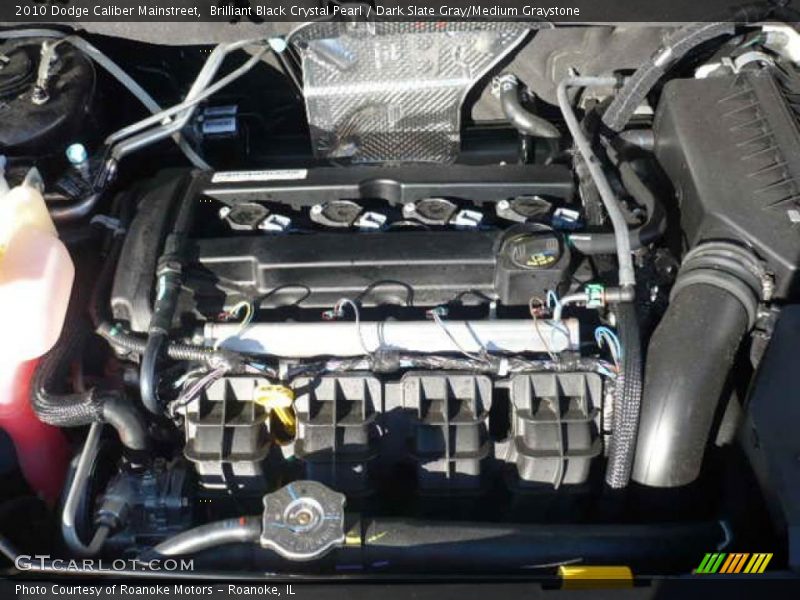 Brilliant Black Crystal Pearl / Dark Slate Gray/Medium Graystone 2010 Dodge Caliber Mainstreet