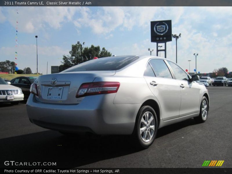 Classic Silver Metallic / Ash 2011 Toyota Camry LE