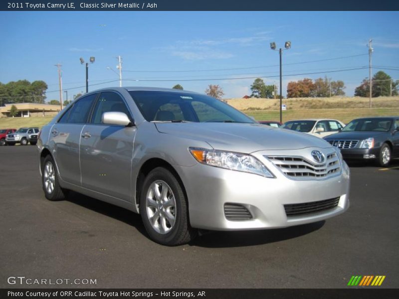 Classic Silver Metallic / Ash 2011 Toyota Camry LE