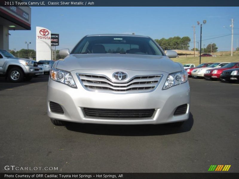 Classic Silver Metallic / Ash 2011 Toyota Camry LE