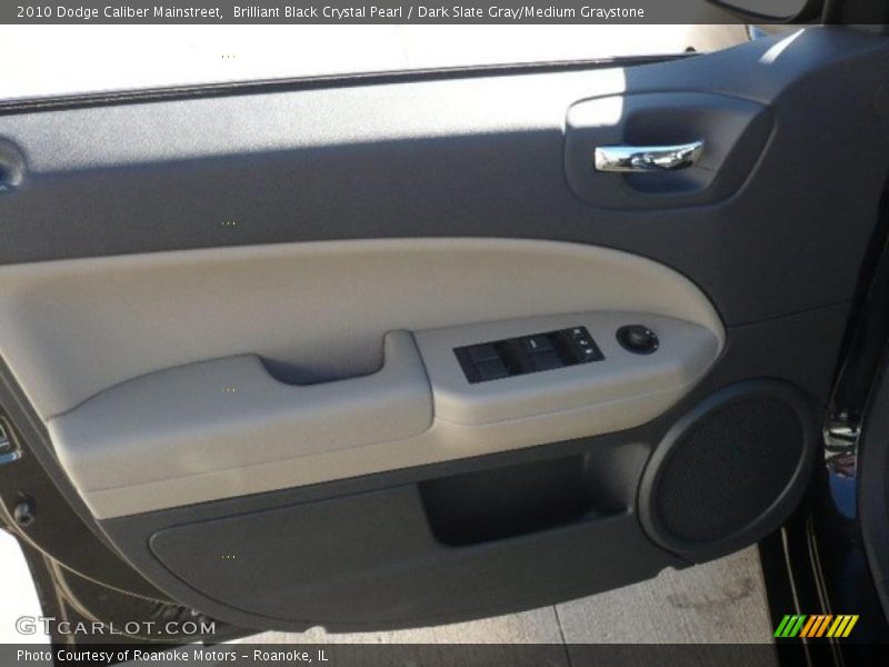 Brilliant Black Crystal Pearl / Dark Slate Gray/Medium Graystone 2010 Dodge Caliber Mainstreet