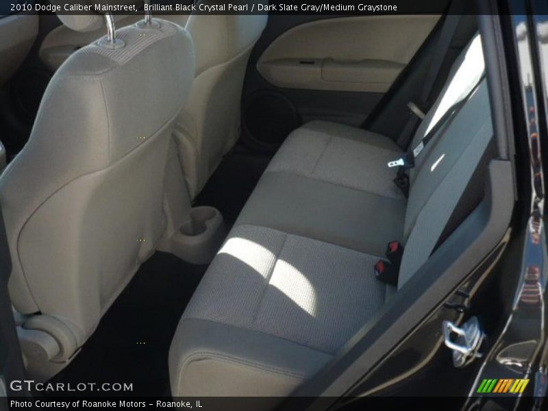 Brilliant Black Crystal Pearl / Dark Slate Gray/Medium Graystone 2010 Dodge Caliber Mainstreet