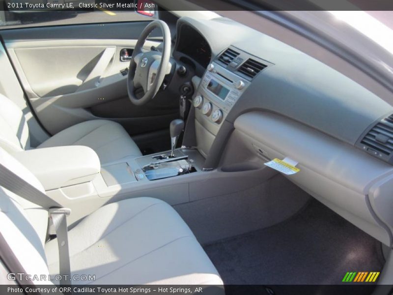 Classic Silver Metallic / Ash 2011 Toyota Camry LE