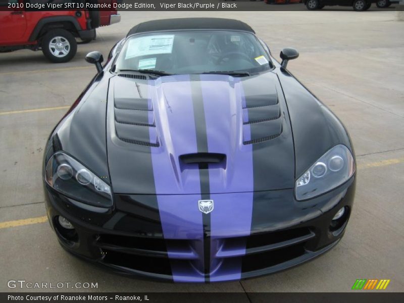 Viper Black/Purple / Black 2010 Dodge Viper SRT10 Roanoke Dodge Edition