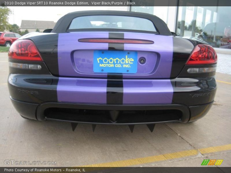 Viper Black/Purple / Black 2010 Dodge Viper SRT10 Roanoke Dodge Edition