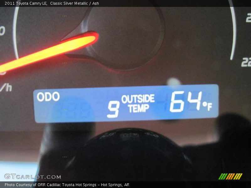 Classic Silver Metallic / Ash 2011 Toyota Camry LE