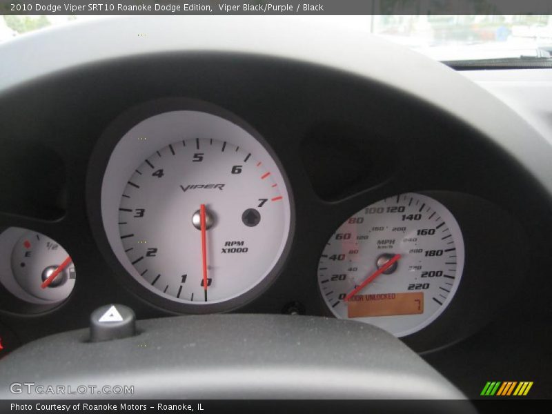 Viper Black/Purple / Black 2010 Dodge Viper SRT10 Roanoke Dodge Edition
