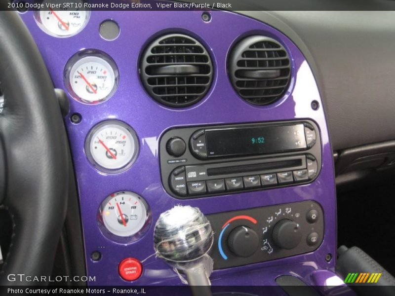 Controls of 2010 Viper SRT10 Roanoke Dodge Edition