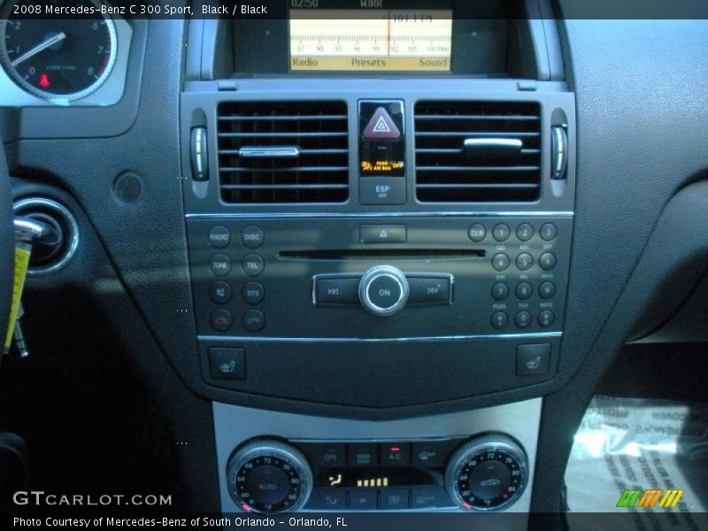 Black / Black 2008 Mercedes-Benz C 300 Sport