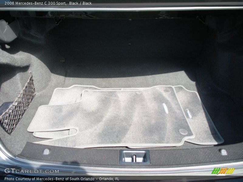 Black / Black 2008 Mercedes-Benz C 300 Sport