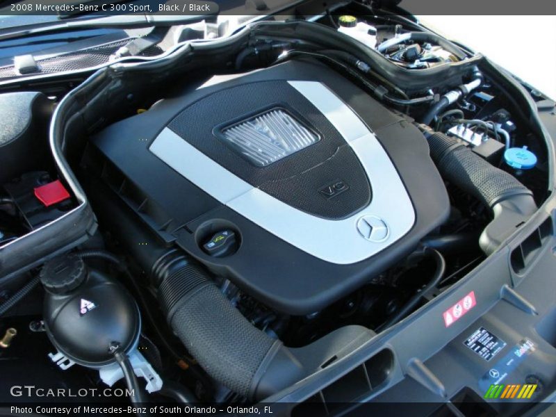 Black / Black 2008 Mercedes-Benz C 300 Sport