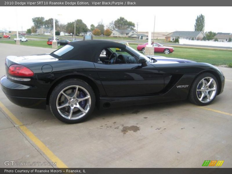 Viper Black/Purple / Black 2010 Dodge Viper SRT10 Roanoke Dodge Edition