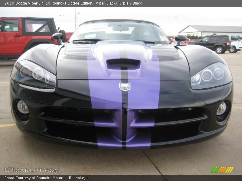 Viper Black/Purple / Black 2010 Dodge Viper SRT10 Roanoke Dodge Edition