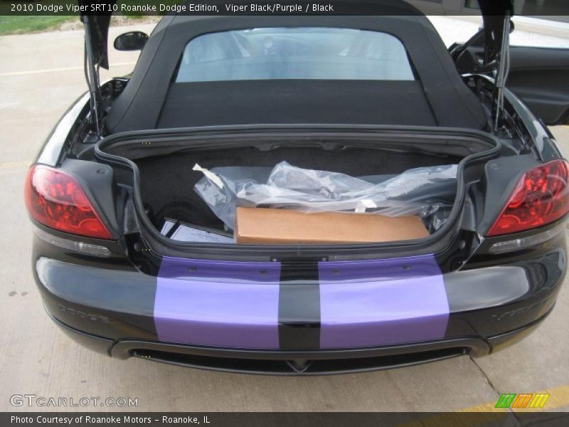 Viper Black/Purple / Black 2010 Dodge Viper SRT10 Roanoke Dodge Edition