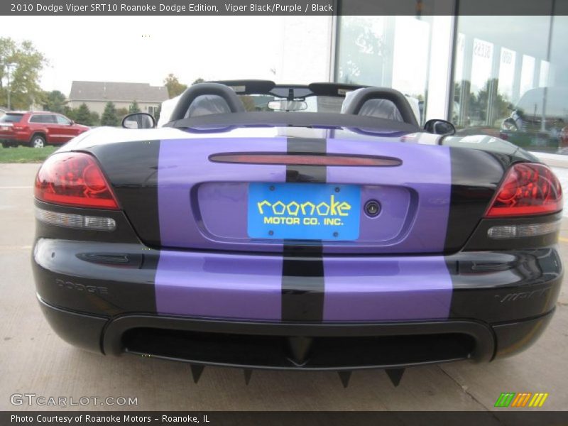 Viper Black/Purple / Black 2010 Dodge Viper SRT10 Roanoke Dodge Edition