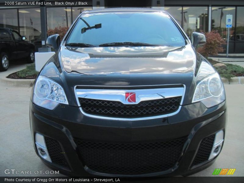 Black Onyx / Black 2008 Saturn VUE Red Line