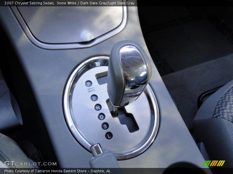 Stone White / Dark Slate Gray/Light Slate Gray 2007 Chrysler Sebring Sedan