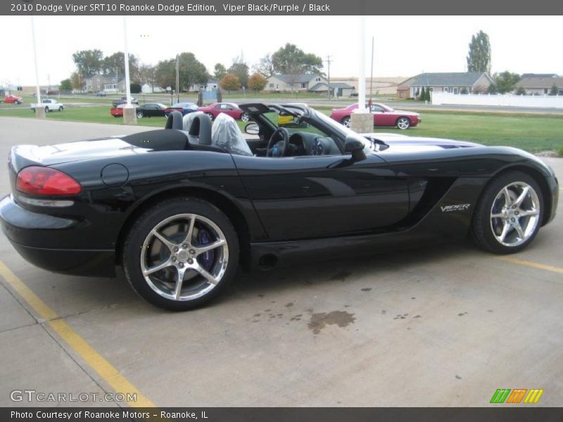 Viper Black/Purple / Black 2010 Dodge Viper SRT10 Roanoke Dodge Edition
