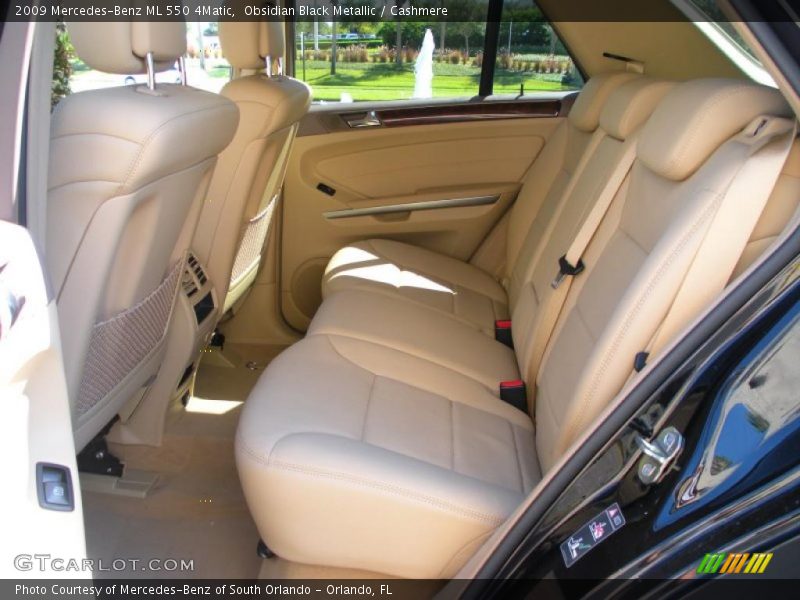  2009 ML 550 4Matic Cashmere Interior