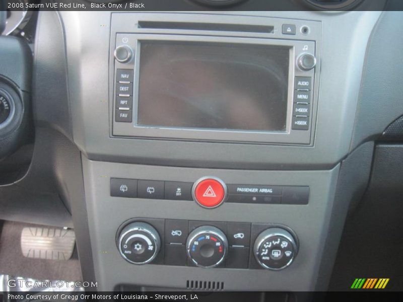 Navigation of 2008 VUE Red Line