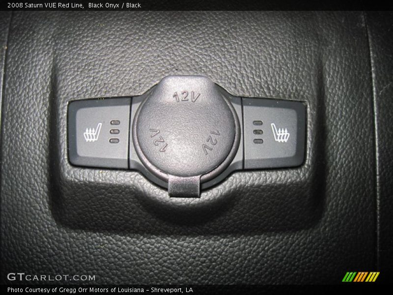 Black Onyx / Black 2008 Saturn VUE Red Line