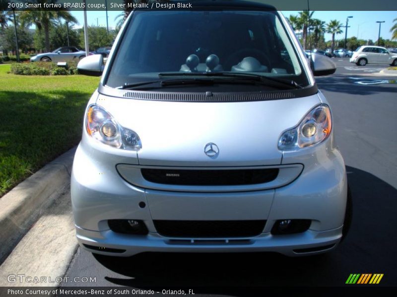 Silver Metallic / Design Black 2009 Smart fortwo BRABUS coupe