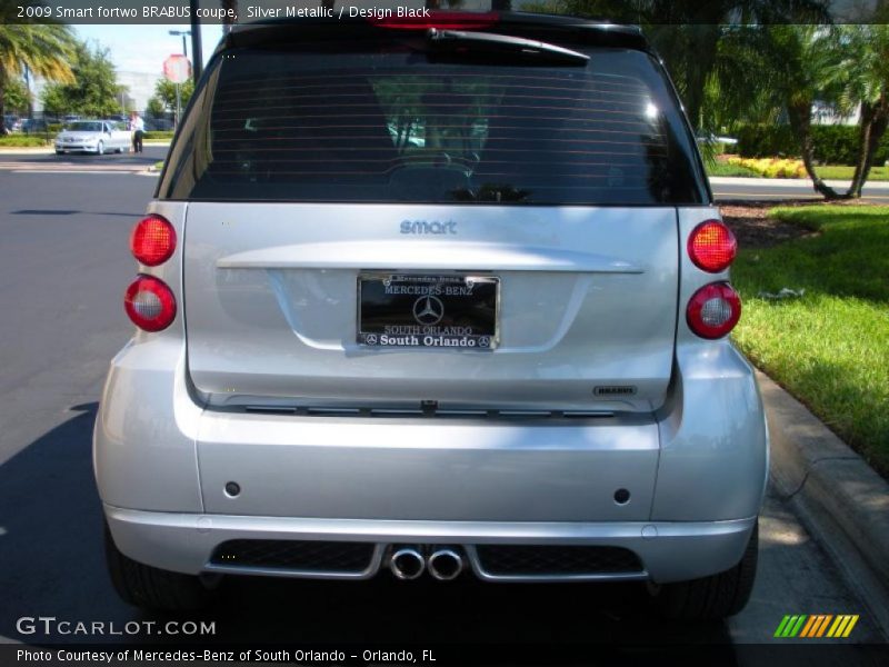 Silver Metallic / Design Black 2009 Smart fortwo BRABUS coupe