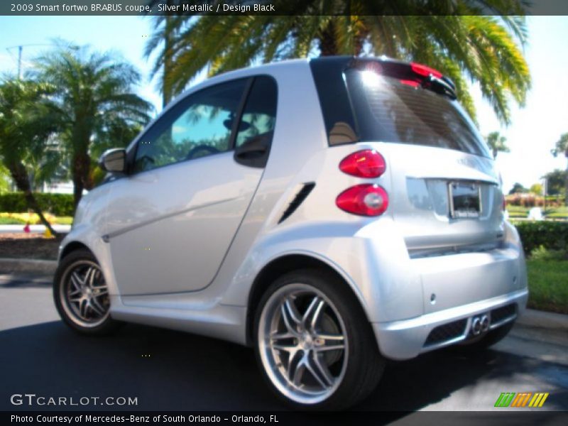 Silver Metallic / Design Black 2009 Smart fortwo BRABUS coupe